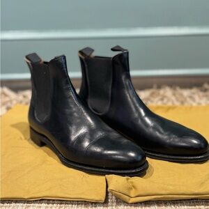 Meermin Black Leather Chelsea Boots – UK 6.5 / US 8.5